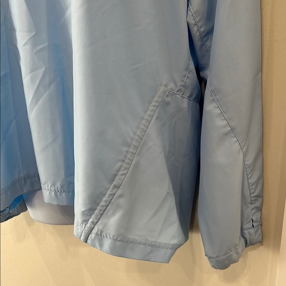 Adidas Light Blue Windbreaker Jacket- XL - Picture 4 of 7